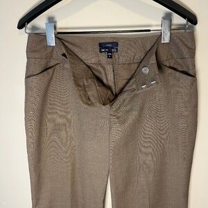 Gap size 8 curvy fit beige pants